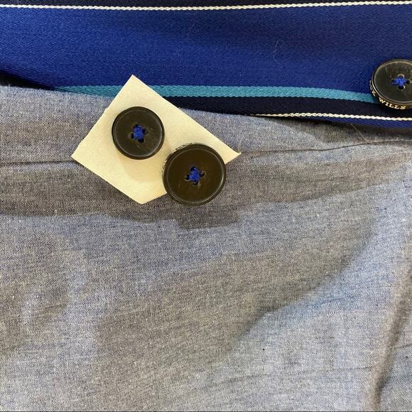 Blue striped boating blazer, NEW Jack Wills Ordway unisex preppy academic jacket - Picture 8 of 10